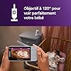 AVENT Philips babyphone Video connecté avec Wi-FI, caméra HD de Haute qualité, Vision Nocturne Infrarouge, détection des Pleurs, Audio bidirectionnel, 12 Heures d'autonomie en Mode éco, SCD951/26
