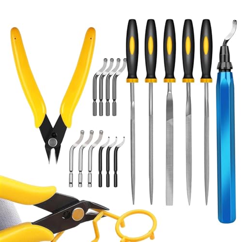 Kit retrait portable pour impression 3D outil d'ébavurage multifonction acier carbone précis