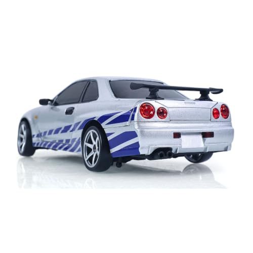 Image of US in Stock, 1 /18 4X2 LDRC RC Racing Car RWD Remote Control Drift Vehicles Gyroscope LD1899 Light System Motor Servo ESC for Hobby(Silver)