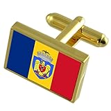 bukarest wetter juni Wählen Sie Geschenk Tasche Select Gifts Bukarest Rumänien Gold Manschettenknöpfe