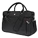 Produktbild Christian Wippermann XXL Umhängetasche Flugbegleiter Tasche Messenger Arbeitstasche 17 Zoll Laptoptasche (Schwarz)