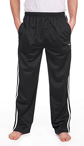 INSIGNIA Mens Track Suit Jogging Bottoms UK Alpha XL Regular Black - Image 3