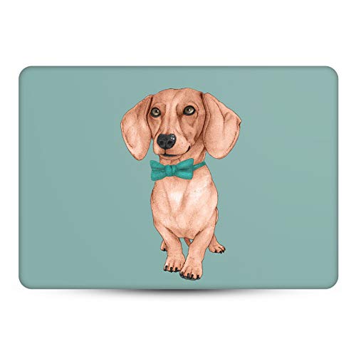 Autocollant vinyle MacBook Air 13.6 A2681 Barruf Teckel Head Case Designs - 2