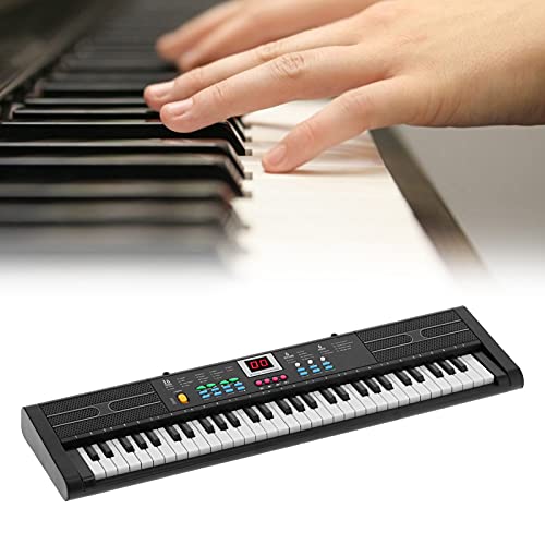 Eujgoov 61 Piano Clavier Portable, Piano électrique Numérique Multifonction avec Microphone USB Enseignement Cadeau pour… - Les Beatles, Paul McCartney, John Lennon, RIngo Starr, George Harrison Eujgoov 61 Piano Clavier Portable, Piano électrique Numérique Multifonction avec Microphone USB Enseignement Cadeau pour… – Image 6