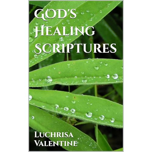 GOD's Healing Scriptures Audiolibro Por Luchrisa Valentine arte de portada