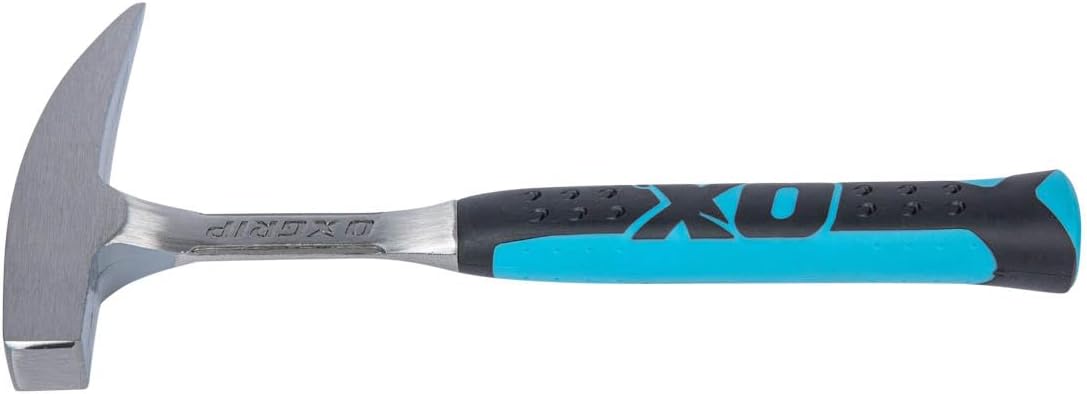 OX Tools Pro 22 oz Rock Pick Geology Hammer with Pointed Tip & Ergonomic Grip
