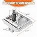 100016A-1 Alloy Upper Wheel Hinge and Bracket Assembly for 14” Cast Iron Band Saw, for Jet JWBS-14CS, JWBS-14DXPRO