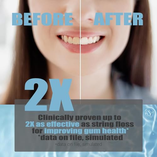 Image of Water Flosser for Teeth Cordless, 380ML Electric Dental Flosser 4 Modes & 6 Jet Tips for Oral Care, Rechargeable Floss DIY Mode IPX7 Waterproof, Portable Oral Irrigator for Travel and Home Gift .