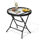 JOINHOM Outdoor Folding Side Table