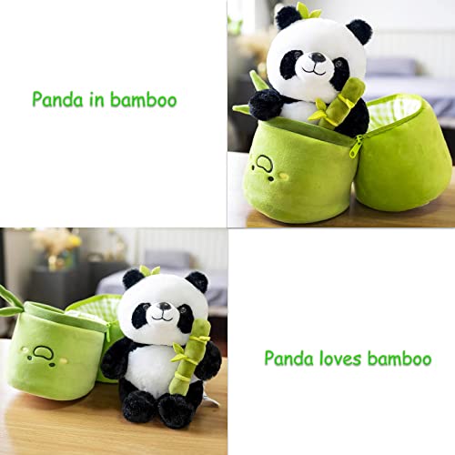 Image of Storescent Soft Toys for Kids - Stuffed Animal Plush Soft Toy for Boys & Girls | Plushie Toy Panda in Bamboo 30cm
