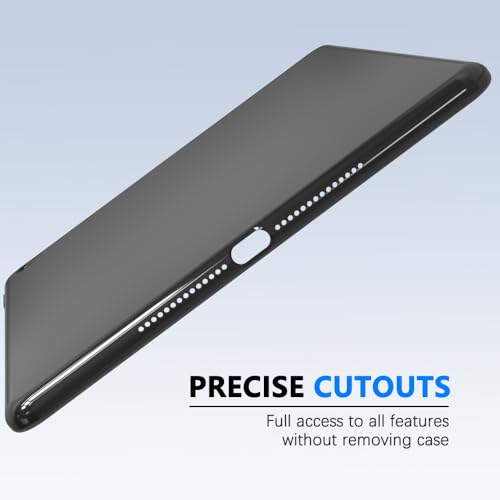 BREPRIO Case for iPad Air 2 (2nd Generation) (2014 Released) 9.7 Inch, [Lightweight + Protective] Shockproof Soft Ultra Slim Cover, Black by BREPRIO - Image 5