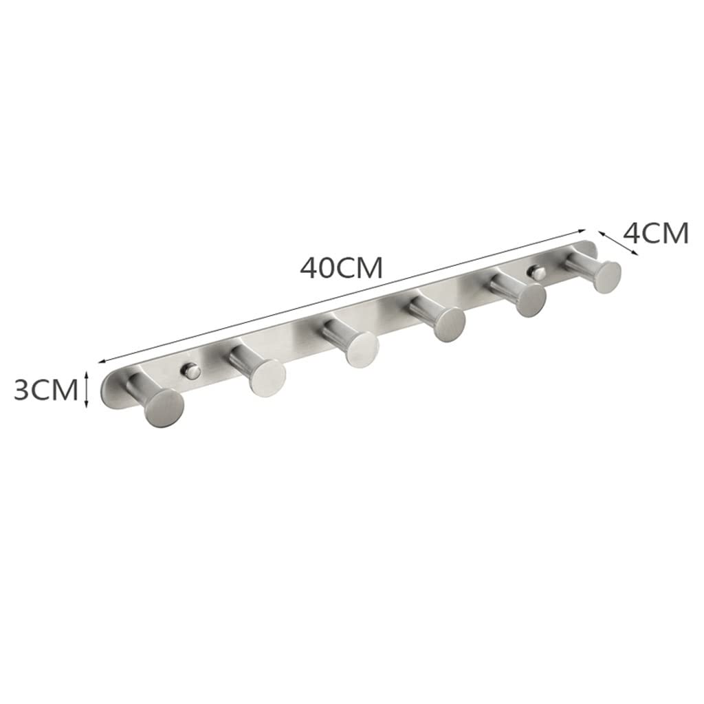 Percheros Para Colgar Abrigos Gancio in acciaio inossidabile Gancio da bagno for bagno rastrellone for bagno for il gancio da letto for il soggiorno gancio for cappotto montato a parete Perchero Para