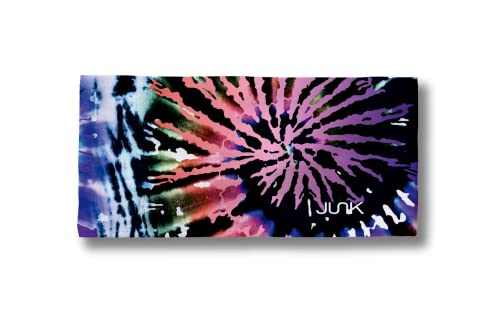 Image of JUNK Brands Big Bang Lite Tie Dye Headband - Moisture-Wicking, Performance Fabric, Non-Slip, Sports Sweatband for Men & Women
