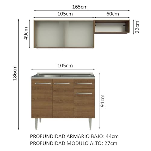 Mejores precios y opiniones de Muebles para cocina integral que Puedes comprar On-line. 3 Mejores precios y opiniones de Muebles para cocina integral que Puedes comprar On-line. 3