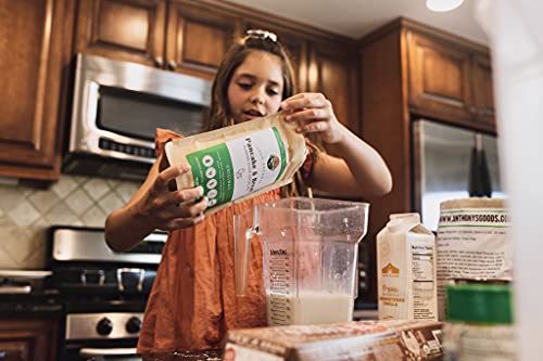 Organic'ly Foods Organic Just-Add-Water Pancake & Waffle Baking Mix | Gluten Free, Grain Free, Soy Free, Dairy Free, No Added Sugar | Usda Certified & Non-Gmo | Paleo Friendly & Plant Based | 1-Pack (9 Oz) #TOP5