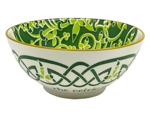 Royal Tara Ceramic Celtic Tree of Life Bowl with Traditional Celtic Knot Design Irish Symbol Spirals Housewarming Gift