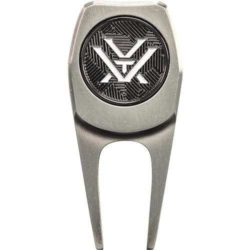 Vortex Multi-Purpose Golf Divot Repair Tool with Magnetic Ball Marker