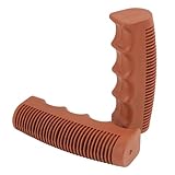 Durevolezza e qualità: realizzate in gomma resistente, queste manopole per bicicletta resistono agli elementi e all'usura causata da un uso regolare. Offrono una soluzione duratura e affidabile per la vostra attrezzatura da bicicletta.