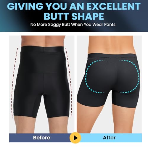 Men's Padded Underwear Boxer Briefs3