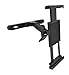 Mobotron HM-200V Car Headrest Holder Mount for 5"-12" Smartphones and Tablets, Adjustable for Portrait or Landscape Viewing Position