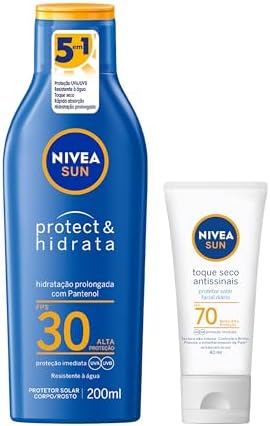 NIVEA SUN Protetor Solar Protect & Hidrata FPS 30 200ml + NIVEA S...