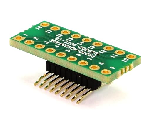 Chip Quik Adaptador Proto Advantage DIP300-SOIC-18W DIP-18 (0,8 cm de largura, 0,3 cm de passo) para