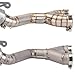 for BMW S1000RR 2010 2011-2014 S1000r 2014 2015 2016 Motorcycle Exhaust Titanium Alloy Middle Link Pipe Escape Connect Muffler