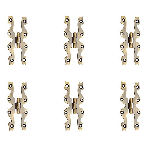 Adonai Hardware Butterfly Brass Hinge (Supplied as 6 Pieces per Pack)
