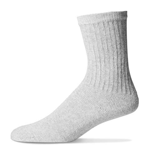 American Made Socks - Crew Socks by Sole Pleasers - 12-Pack Unisex Everyday Cotton - Size 9-112