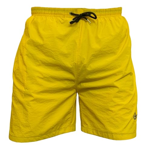 Brooklyn Imports LTD Big Size Swim Shorts Board Shorts Big & Tall Sizing 2XL 3XL 4XL 5XL 6XL Yellow