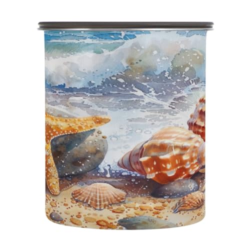 Envase Hermético De Acero Inoxidable Para Café 30oz