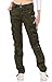 chouyatou Women's Casual Camouflage Multi Pockets Cargo Pants