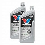 Valvoline Advanced Full Synthetic SAE 0W-20 Motor Oil 1 QT...