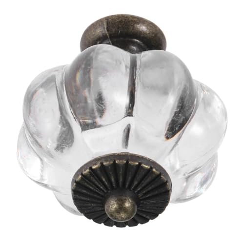Herrajes de cocina de alta gama con perillas de acrílico y base de aleación 82mm 3