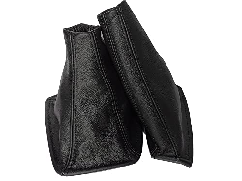 The Tuning-Shop Ltd Compatible with Shift & E Brake Boot for Nissan Skyline R32 1989-1994 Leather