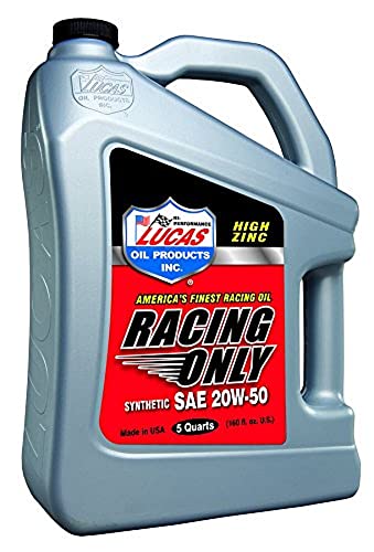Aceite Sintético de Carreras 5 Quart Lucas Oil