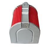2.09' 54mm Red Chrome Air Filter Cleaner For CF250 250cc Scooter Go Kart Moped Honda Helix CN250