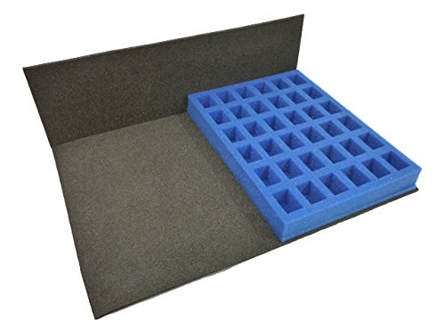 KR Multicase Trayset 100 scomparti 23 mm di profondità, ciascuno 40 mm x 25 mm, più