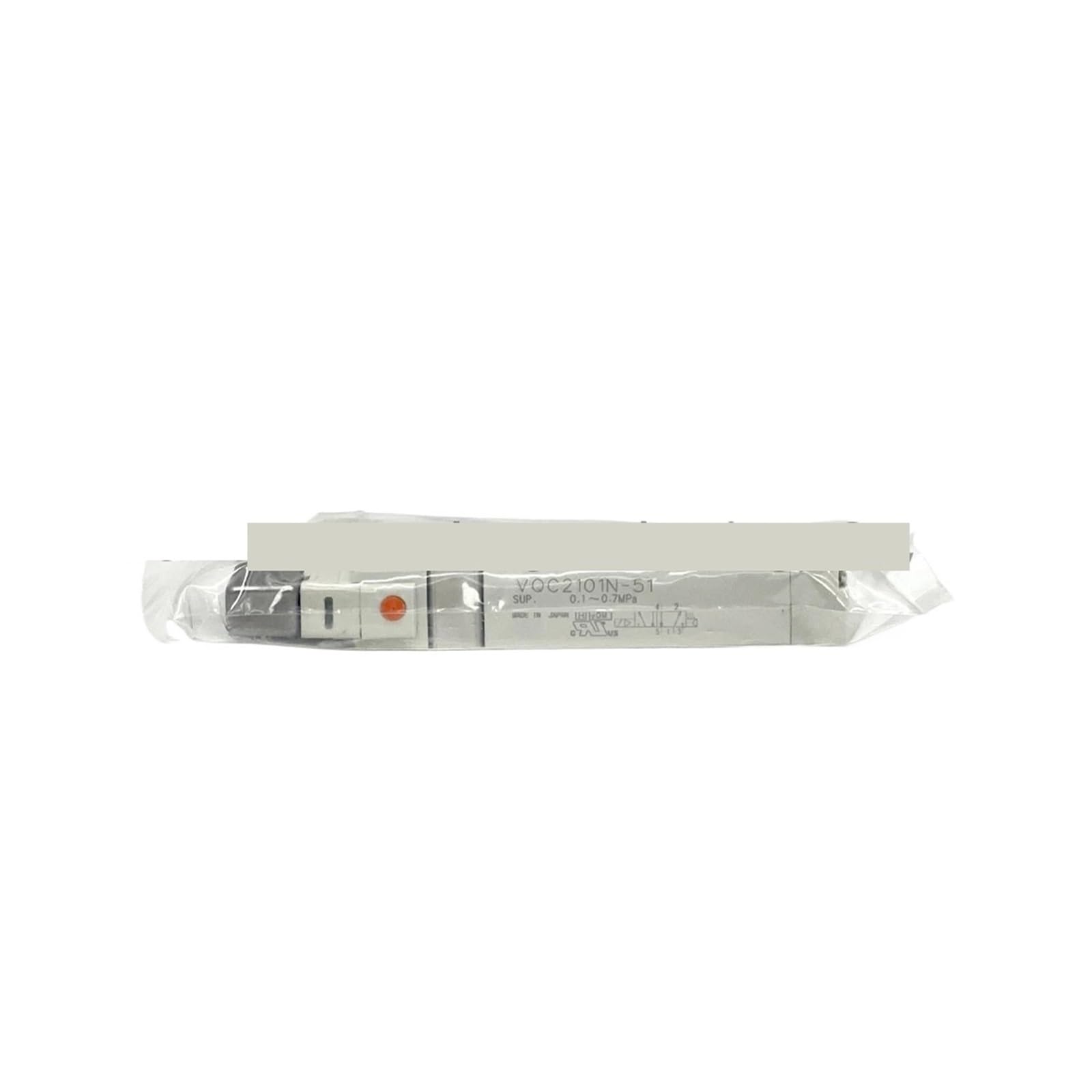 Vanne VQ2101N-5 à haute réactivité pour contrôle de vérin