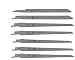 Produktbild Gartenteile Sägeblatt Set 7 teilig zum Schneiden von Kunststoff, Metall und Holz, passend für Akku Aststäge AAS 1080