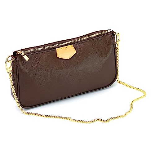 Image of jiesinlov Purse Chain Strap for Handbag Gold Chains Shoulder Bag Strap Replacement,with Metal Buckles (A 23.6in)