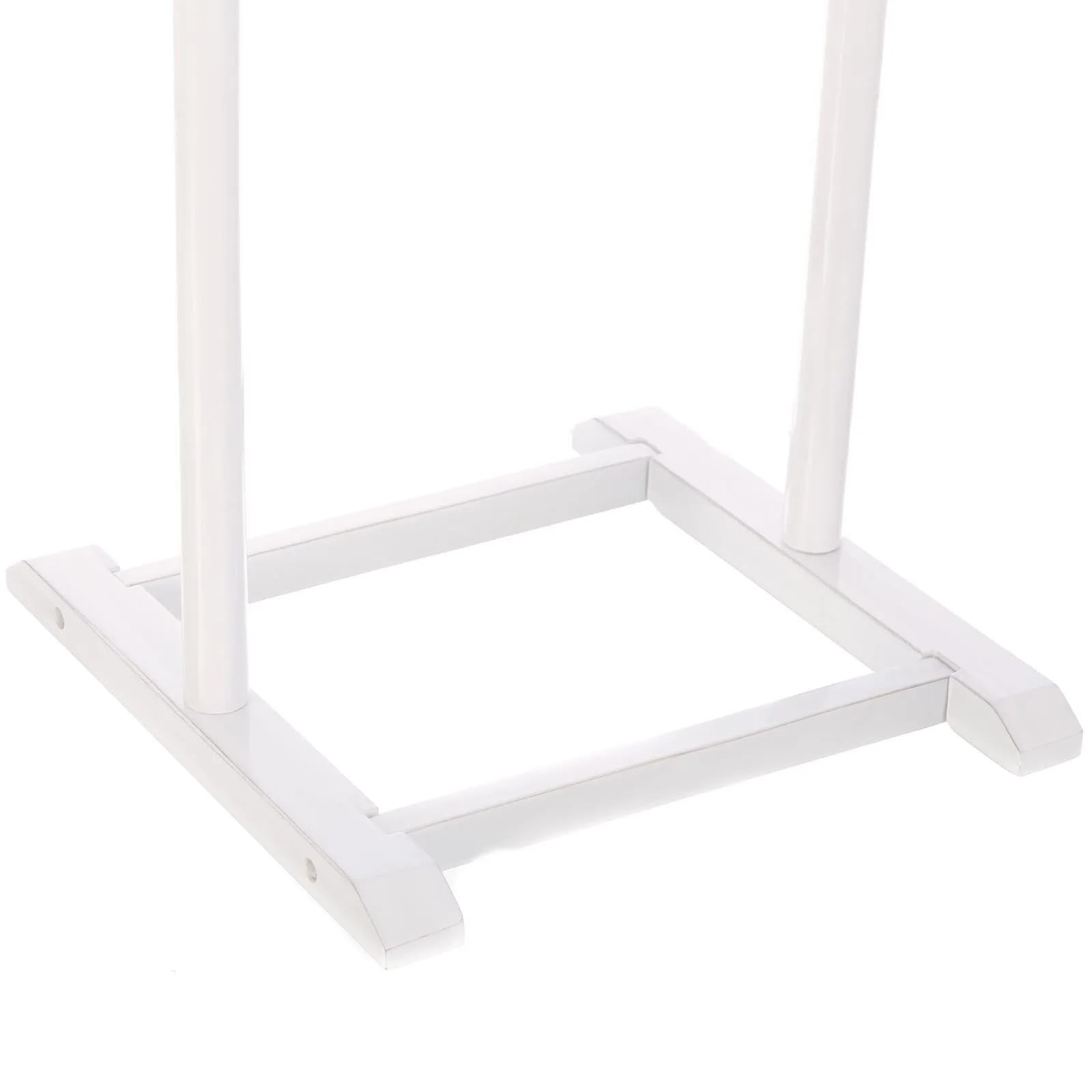 Servo Muto In Legno Di Quercia Relax World - Appendiabiti Indossatore Per Camera, Dimensioni 48x36x107 Cm