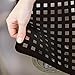 iDesign 36660 Euro Plastic Sink Grid, Non-Skid Dish Protector for Kitchen, Bathroom, Basement, Garage, 12.5