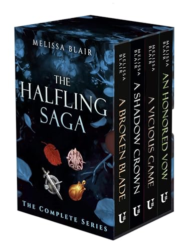 Book cover for The Halfling Saga series