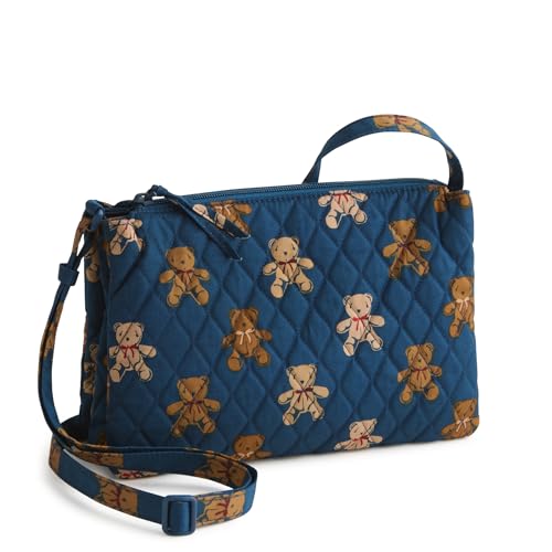 Premium Cotton Foxbury Crossbody Bag Bunch of Bears One Size
