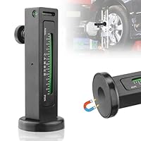FSWWSF Ausrichtungssturzlehre Magnetisch Einstellwerkzeug, Kfz Achsvermessung, Ausrichtungssturzlehre, Pkw Sturz magnetspurwerkzeug Camber Castor Strebe Rad Ausrichtung Gauge Tool