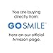 GO SMILE Teeth Whitening Stain Erasers, (14 single-use, applicators), On-The-Go Instant Teeth Cleaning, removes coffee, red wine and tea residue from teeth before stains set in, Mint flavored