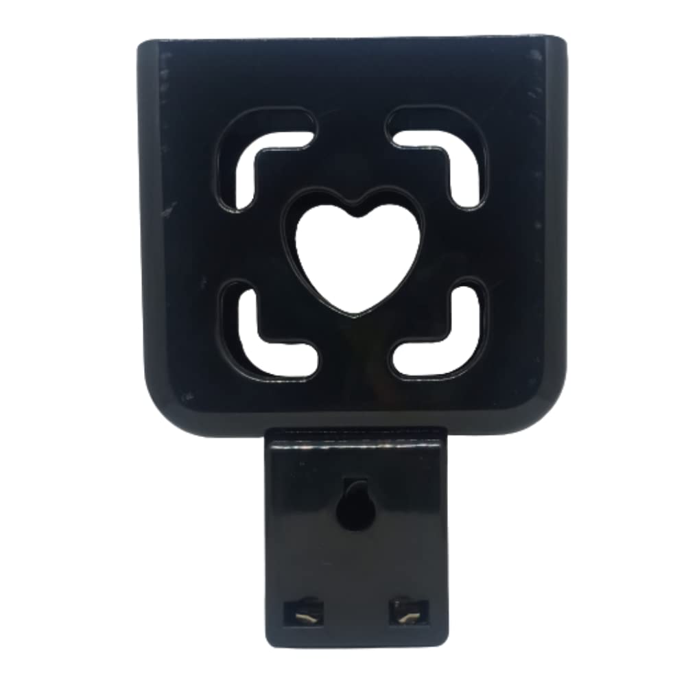 Shree Store Portable Mobile Phone Wall Charging Holders| Direct Fit in Socket for All Smartphones with Universal AC 3 Pin Plug| Easy Fit to Any Electric Switch Board Mobile Holder(Packof 1)(Black) (B0B3VXFCBL) Amazon Price History, Amazon Price Tracker