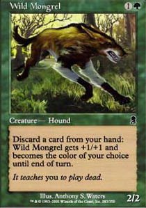 Magic The Gathering - Wild Mongrel - Odyssey