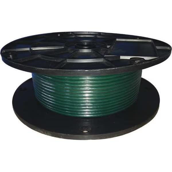 Cable, 1/8 in, L100Ft, WLL340Lb, 7x7, Steel, Mfr: 2VJY2-A